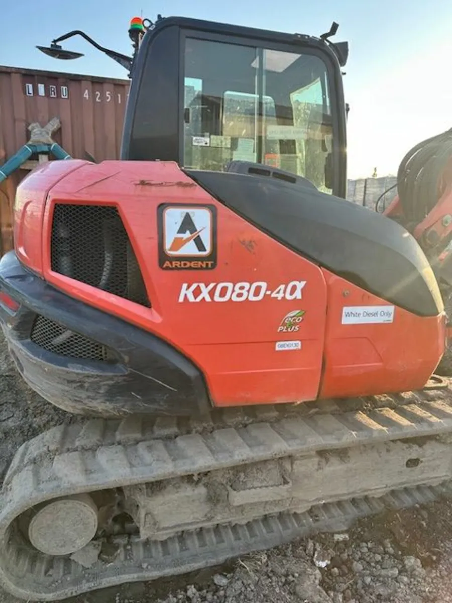 Kubota KX080-4 2018 8T - Image 2