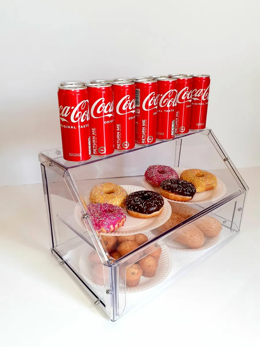 New Clear Display Cabinet, Fully Assembled - Image 1