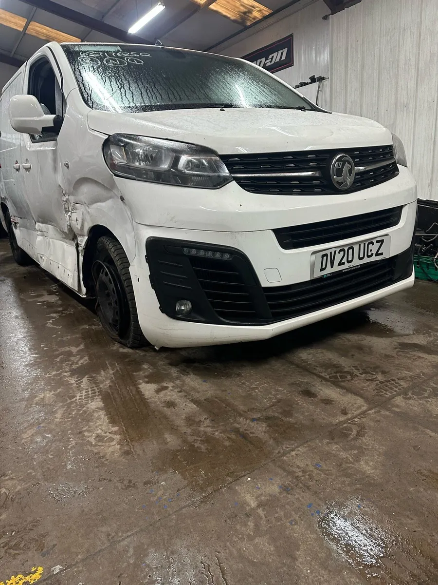 2020 Vauxhall vivaro for breaking only - Image 1