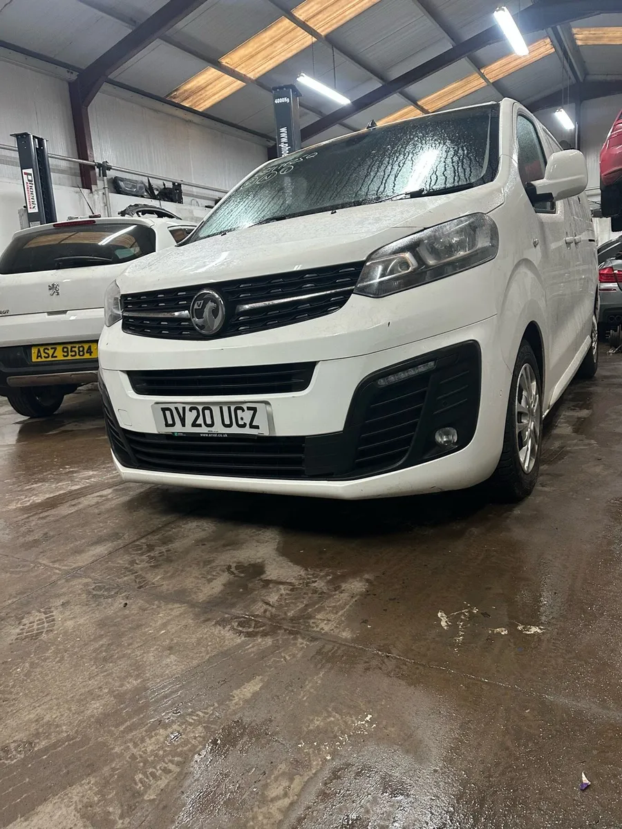 2020 Vauxhall vivaro for breaking only - Image 2