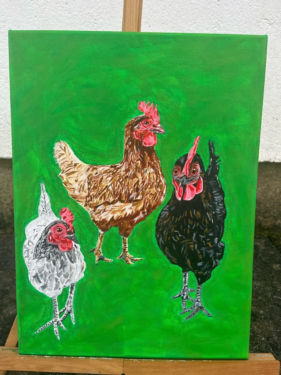 Hen Painting - Image 2