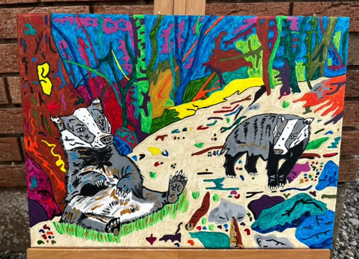 Badger Painting - Image 2