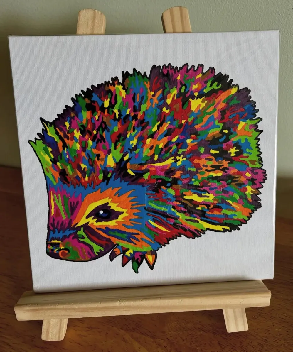 Hedgehog Painting - Image 2