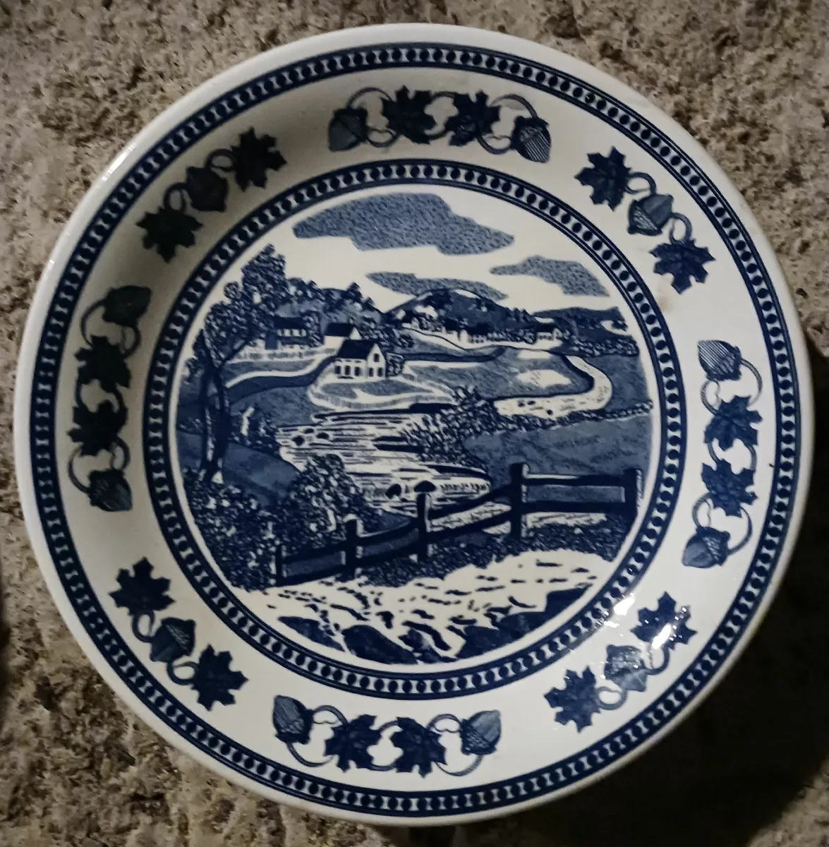John Tams Limited earthernware dinner plates - Image 1