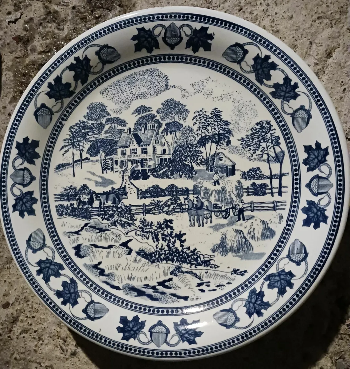 John Tams Limited earthernware dinner plates - Image 3