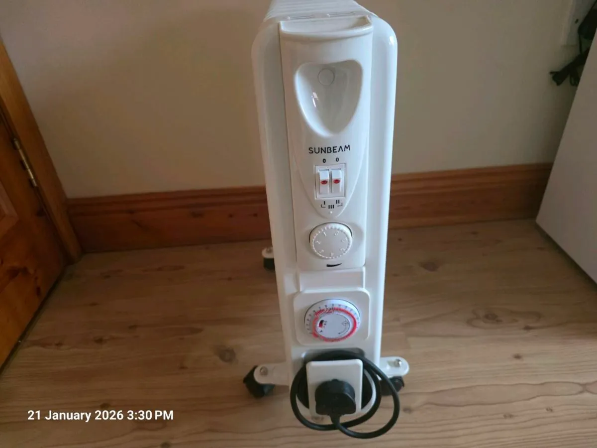 Timer Oil Radiator - Heater €70 for 2 - Image 1