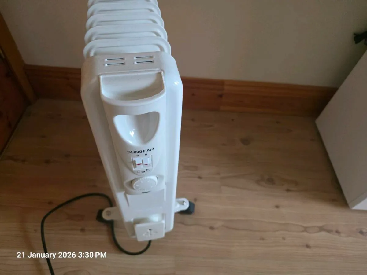 Timer Oil Radiator - Heater €70 for 2 - Image 3