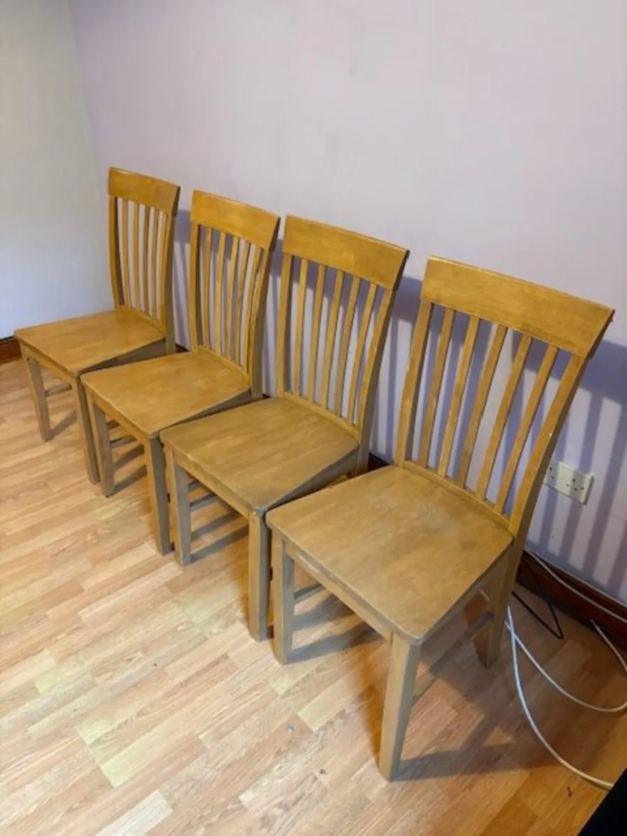 dining table and chairs - Image 4