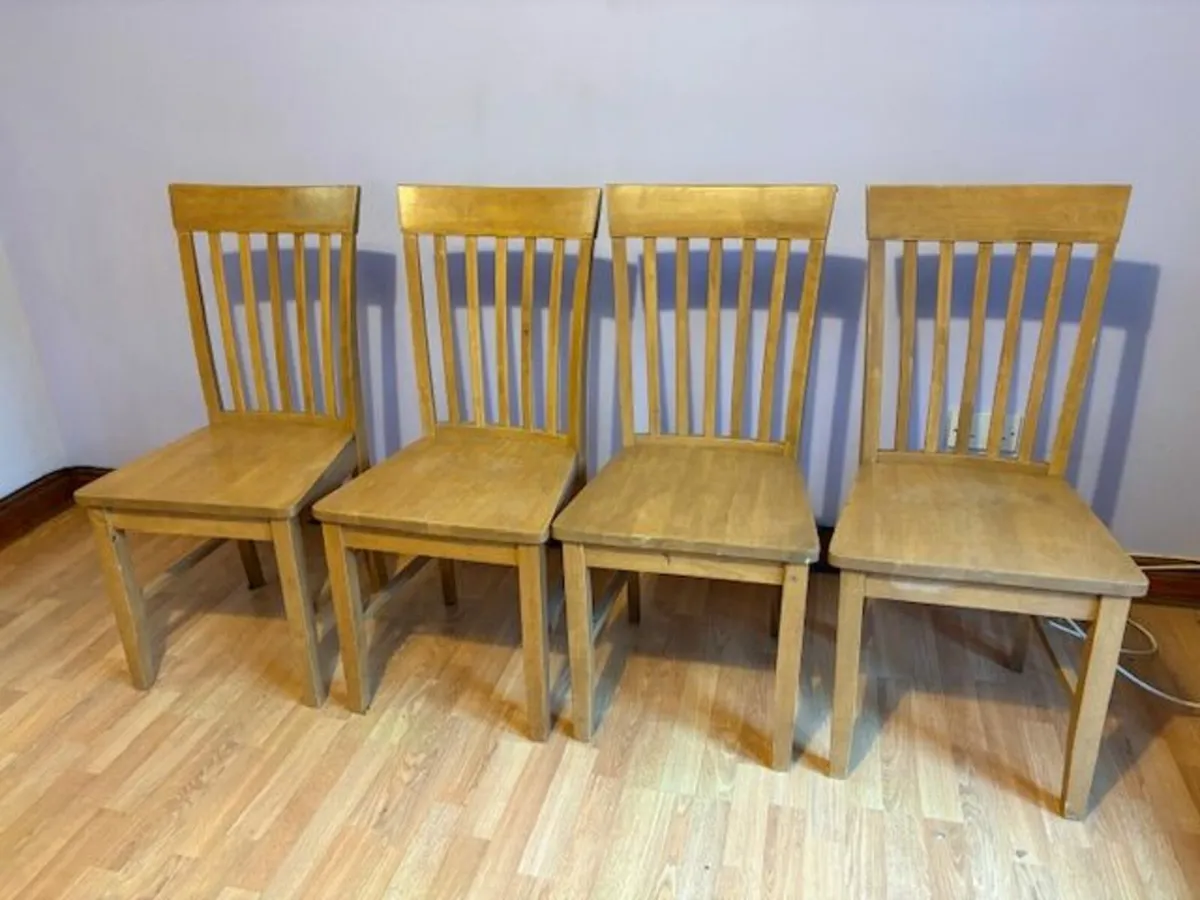 dining table and chairs - Image 2
