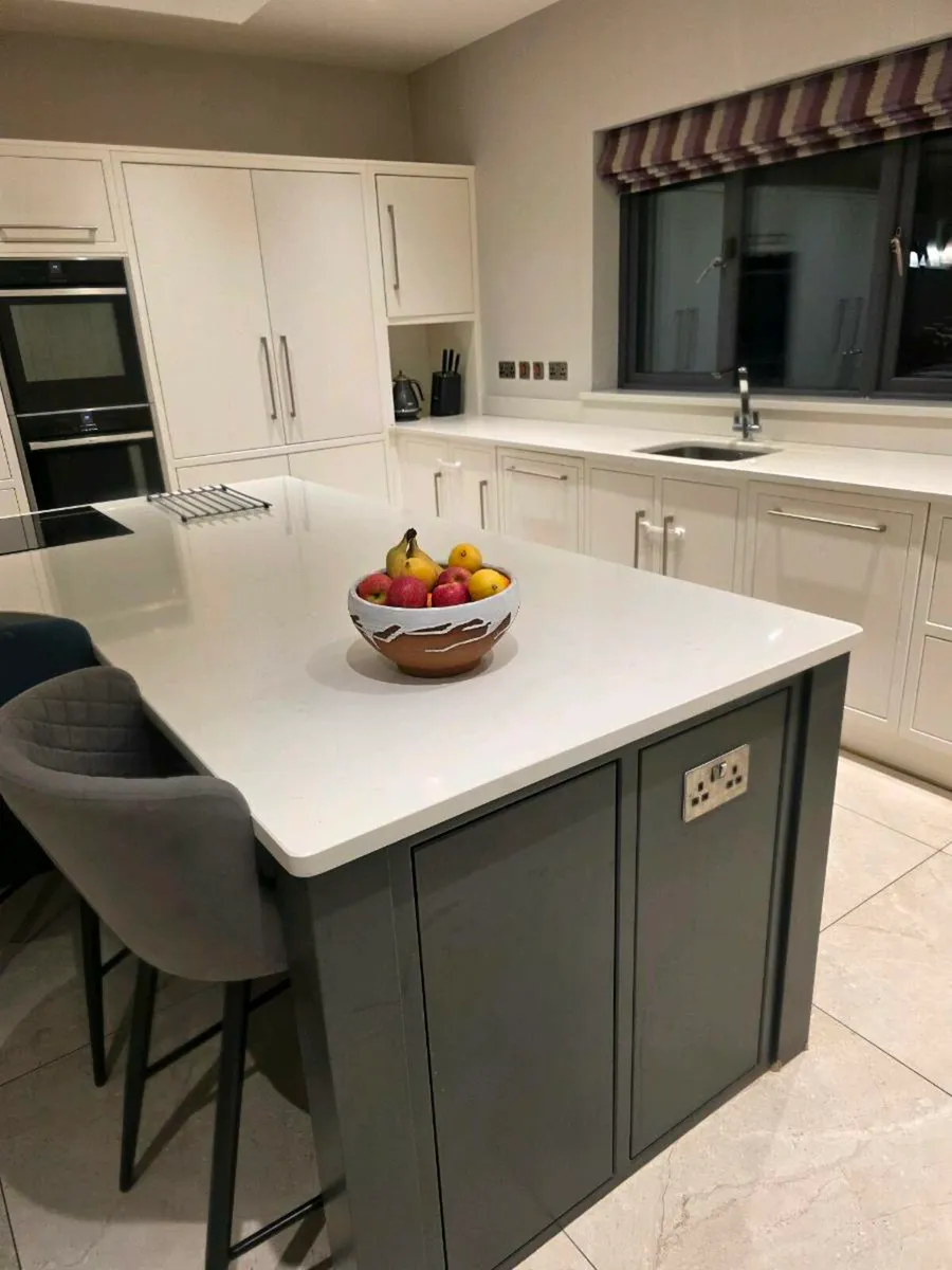 Kitchen + Island + Denton work tops - Image 2