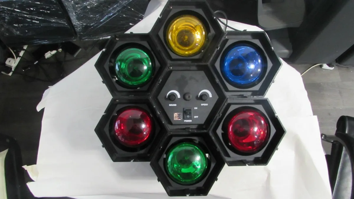 Sound Activated 6 Linkable Party Lights from Crea - Image 2