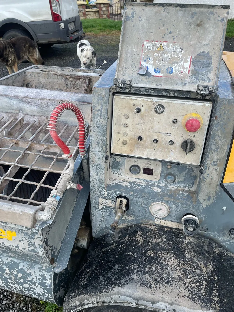 Putzmeister plastering, liquid screed pump - Image 2