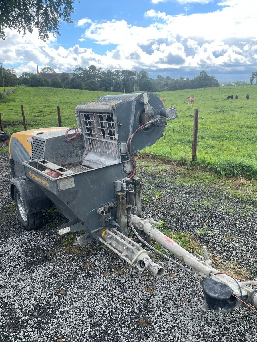 Putzmeister plastering, liquid screed pump - Image 3