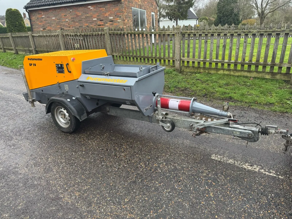 Putzmeister sp20,Brinkmann fhs200/3 ,liquid screed - Image 1