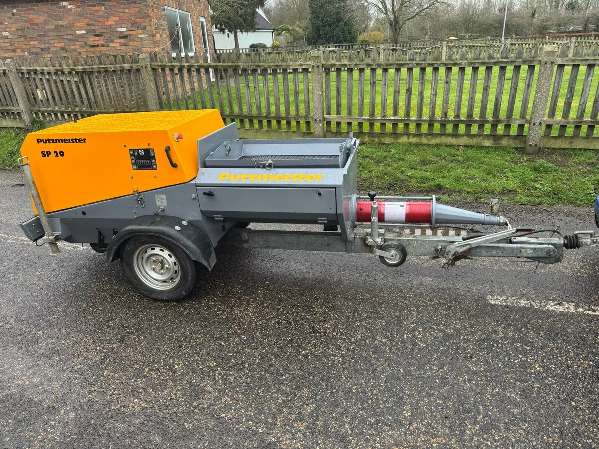 Putzmeister sp20,Brinkmann fhs200/3 ,liquid screed - Image 2