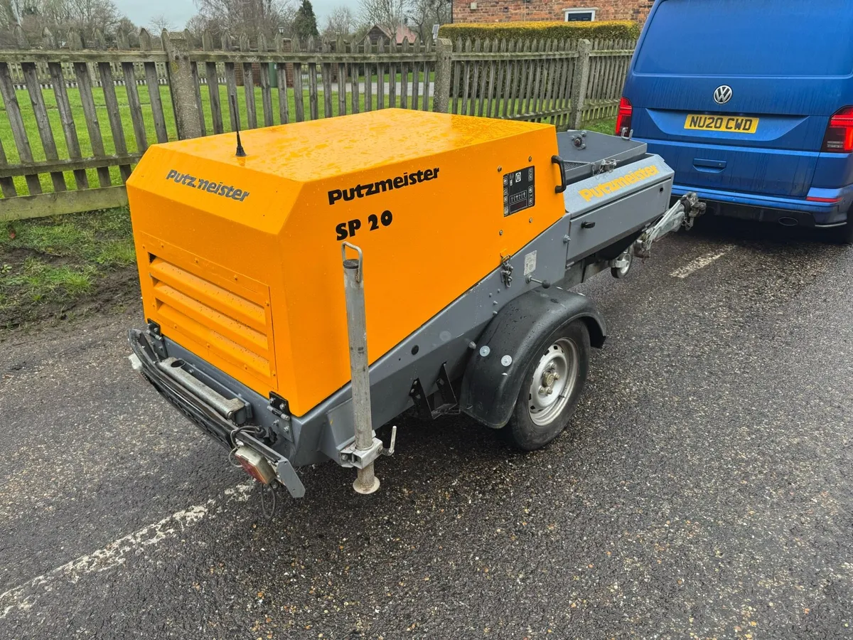 Putzmeister sp20,Brinkmann fhs200/3 ,liquid screed - Image 3