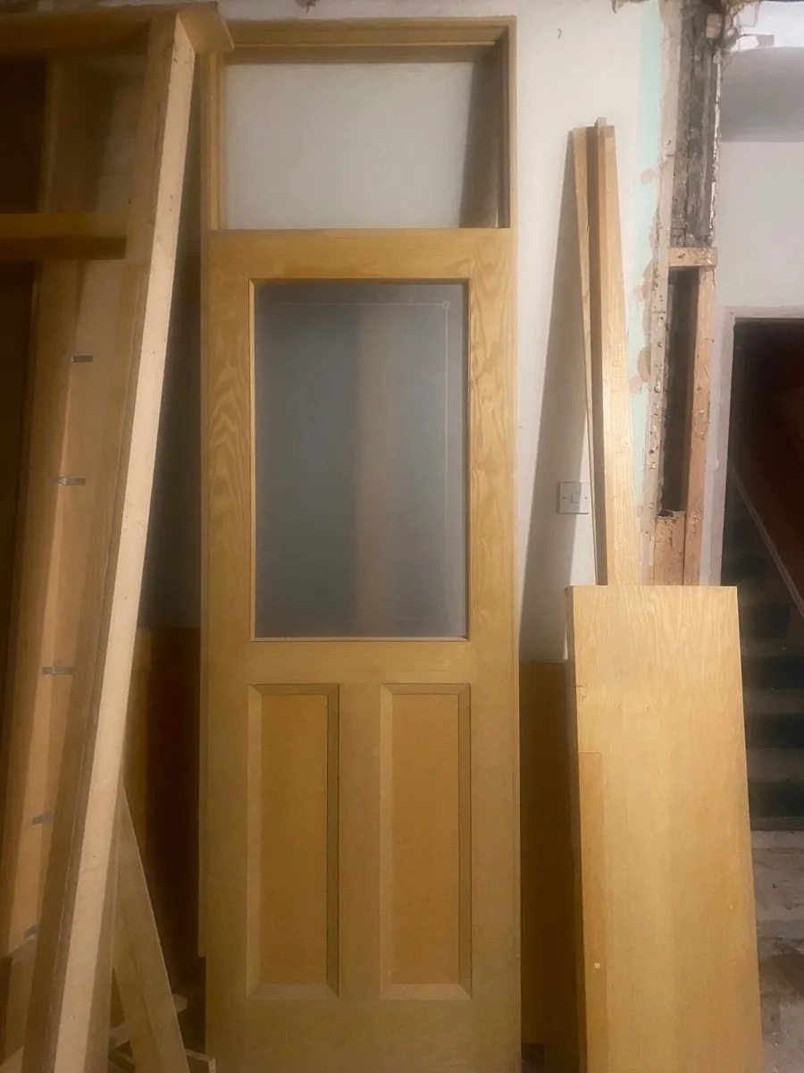 Office timber porch , door and glazing - Image 3