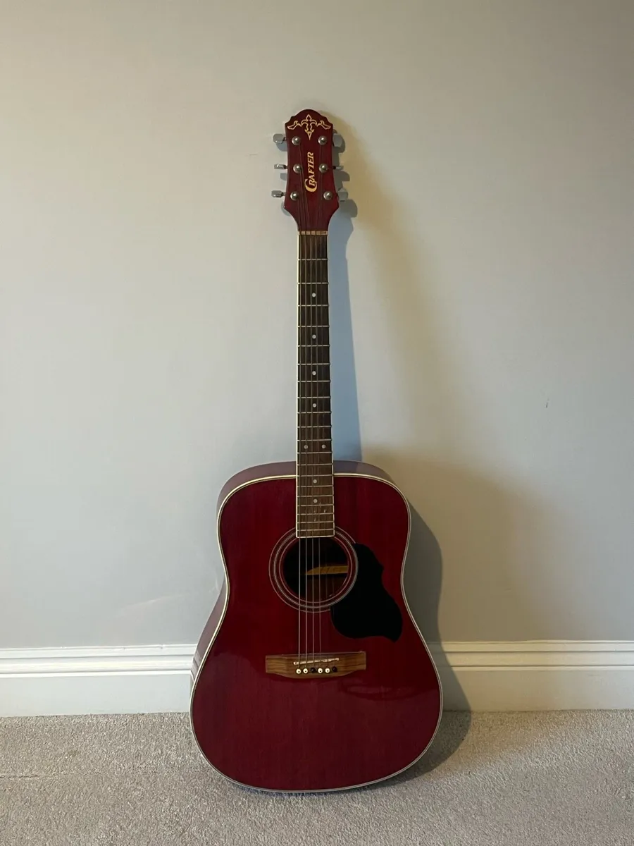 Crafter Acoustic Guitar - Image 1