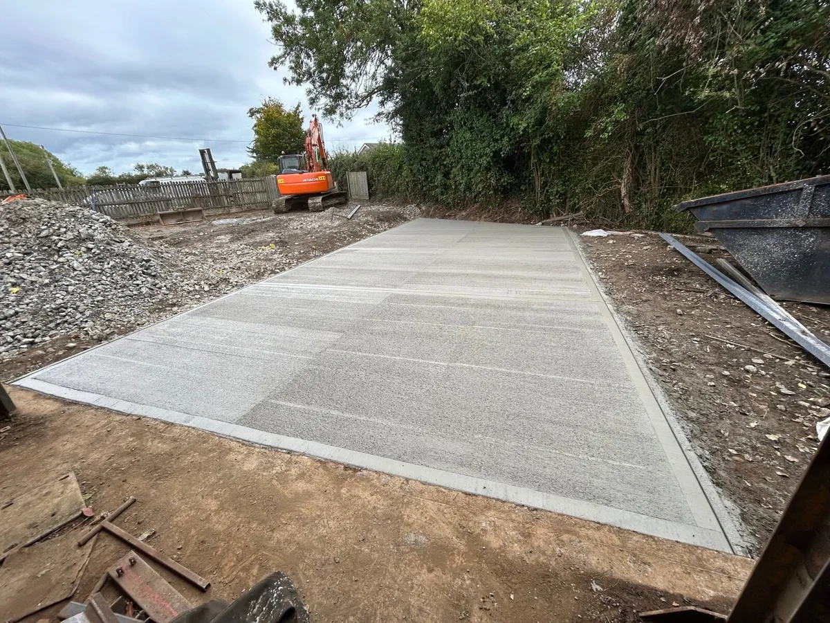 Groundwork’s and plant hire - Image 1