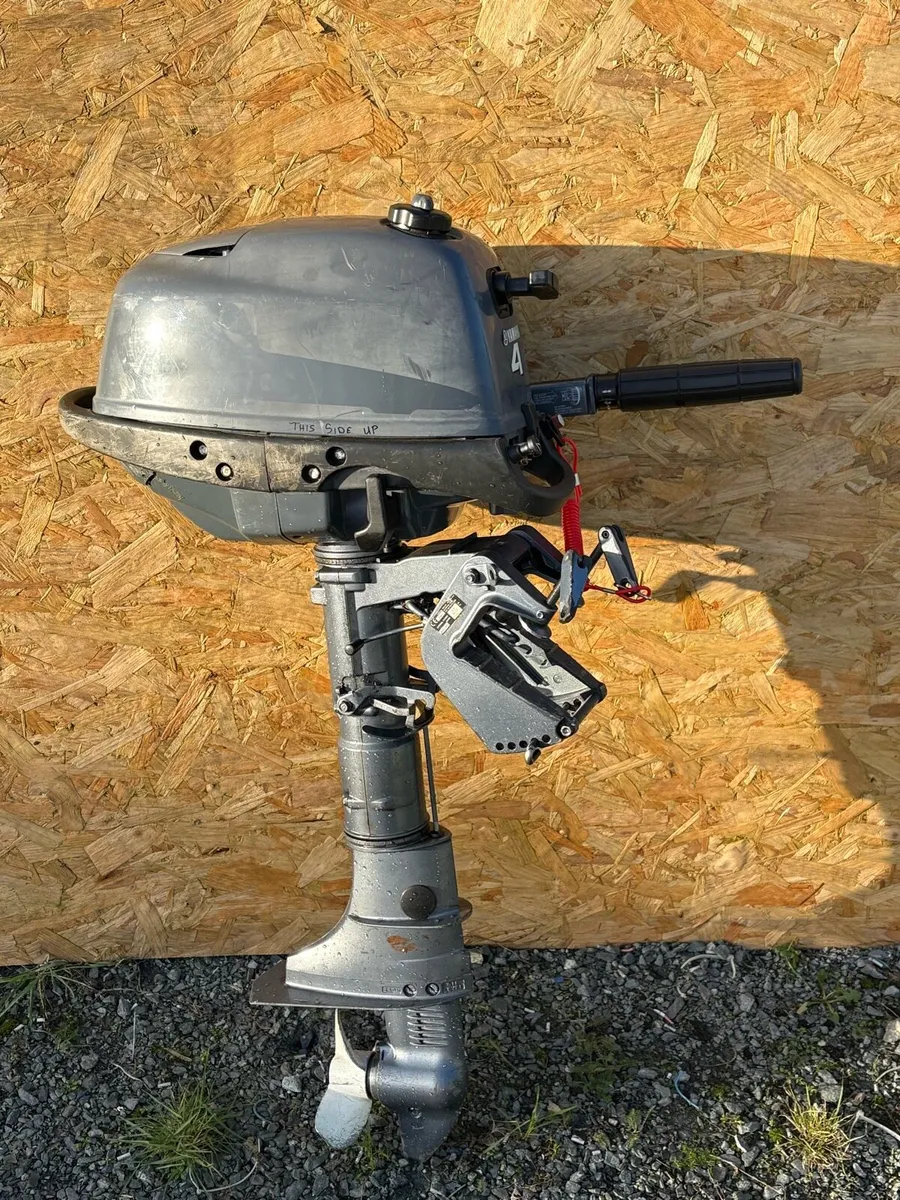 Yamaha 4hp outboard - Image 3