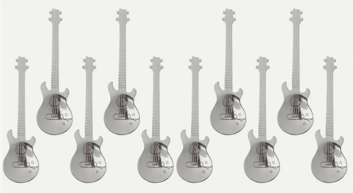 Stainless Steel Guitar Spoons (brand New). - Image 1