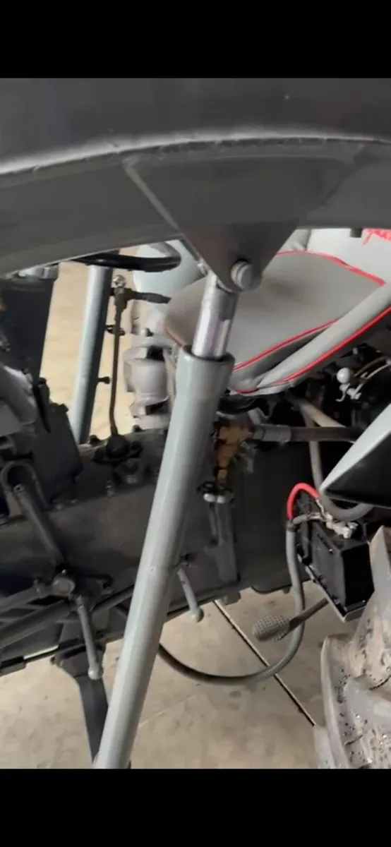 Grey TEF fergie vintage tractor banana loader mint - Image 2