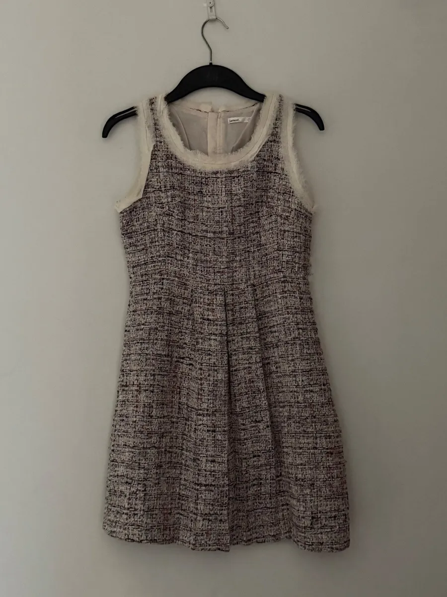 Lavand Classic Tweed Sleeveless Mini Dress - Image 1