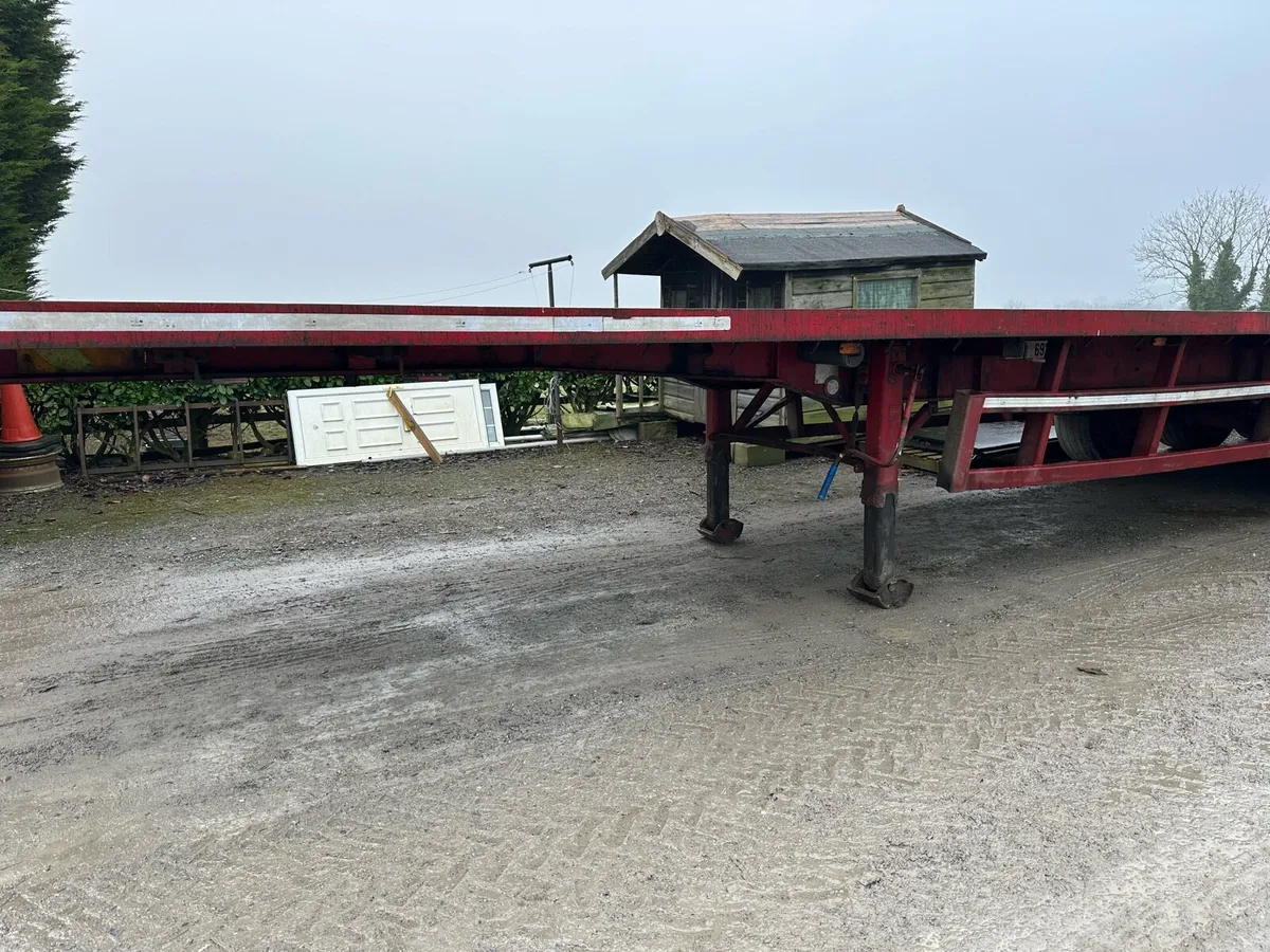 45 foot flat trailer for sale - Image 1