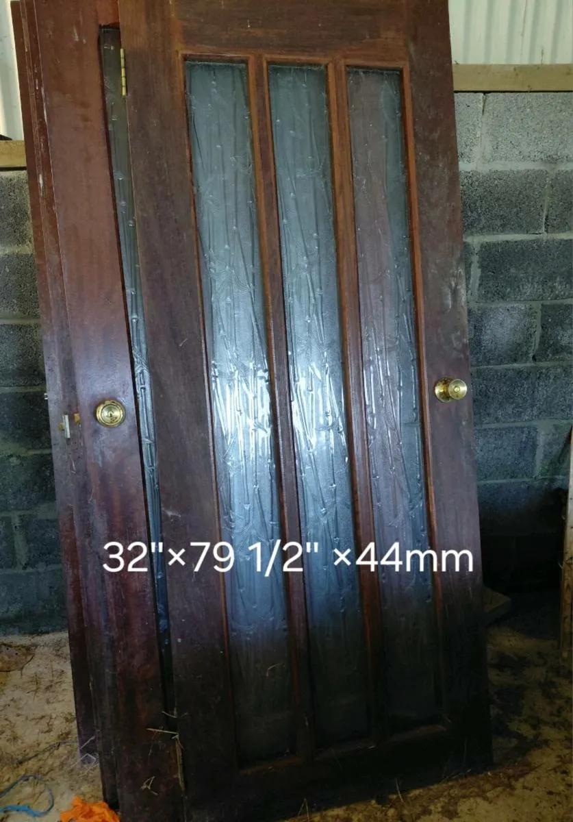 Mahogany doors - Image 1
