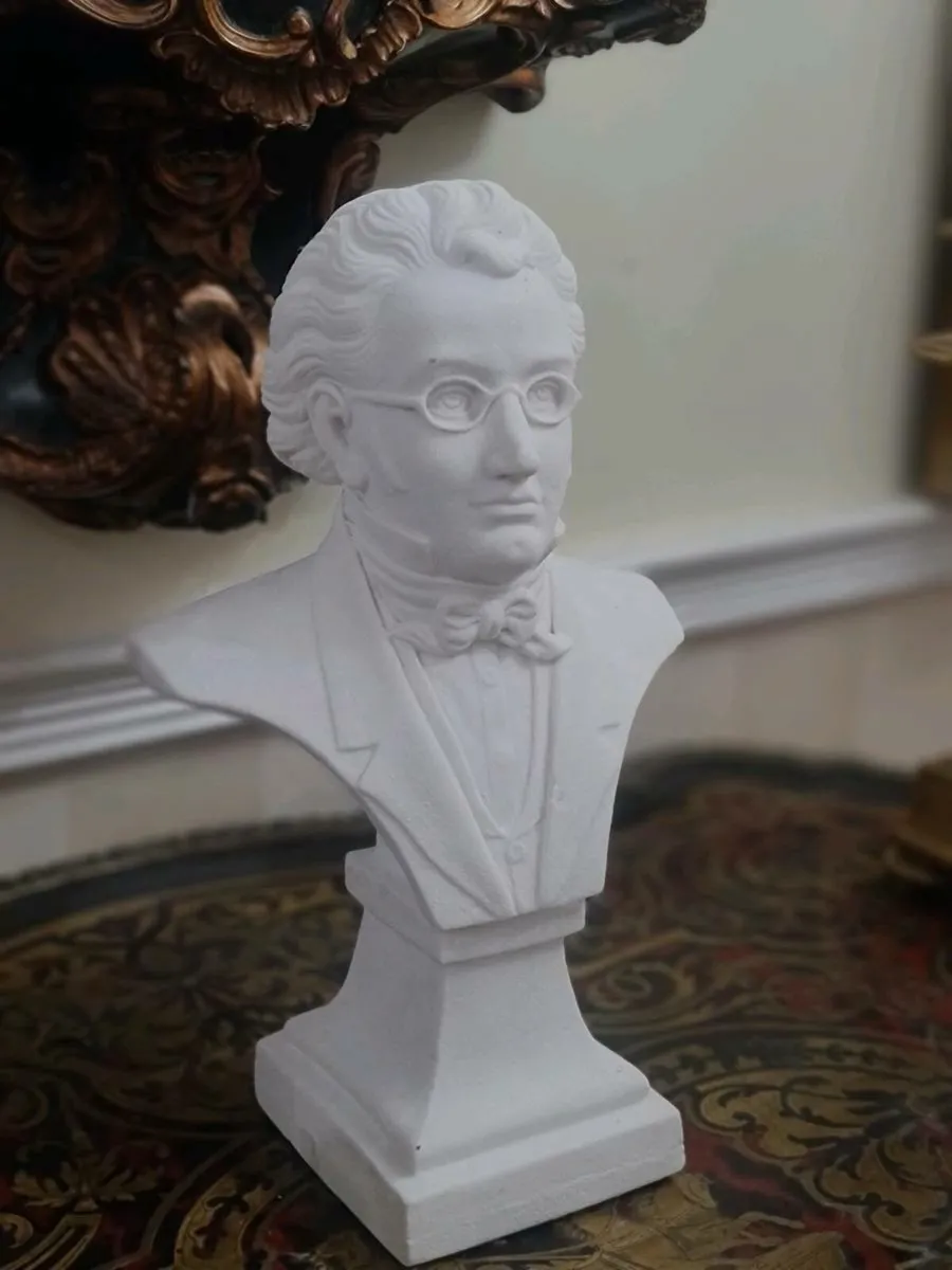 Franz Shubert Alabaster bust POSTAGE AVAILABLE - Image 4