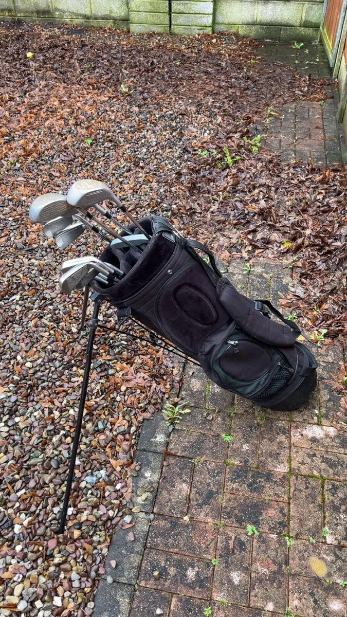 Left-Handed Golf Club Set - Re-Gripped Putter - Image 1