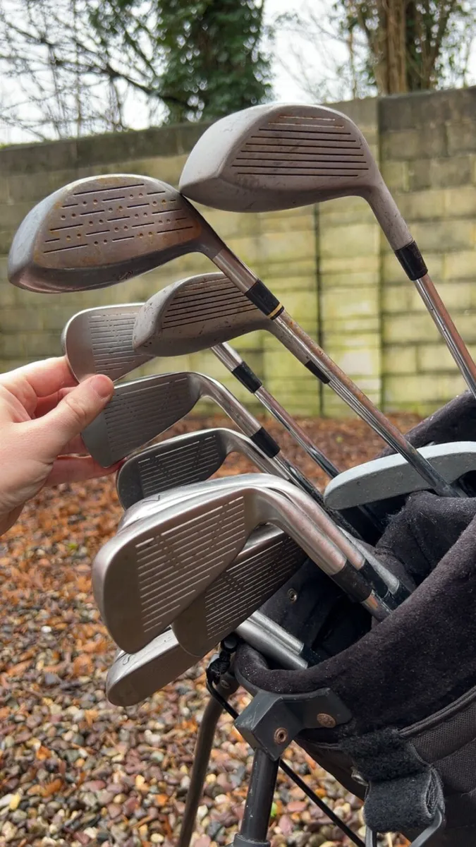 Left-Handed Golf Club Set - Re-Gripped Putter - Image 2