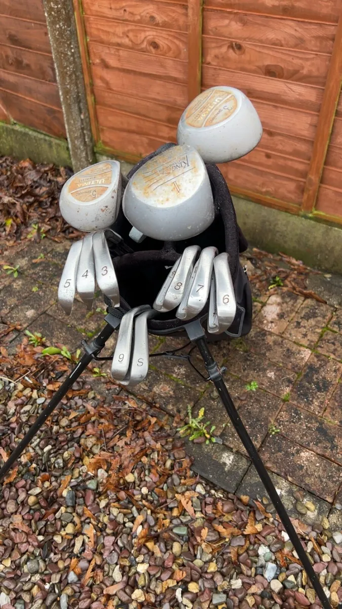 Left-Handed Golf Club Set - Re-Gripped Putter - Image 3