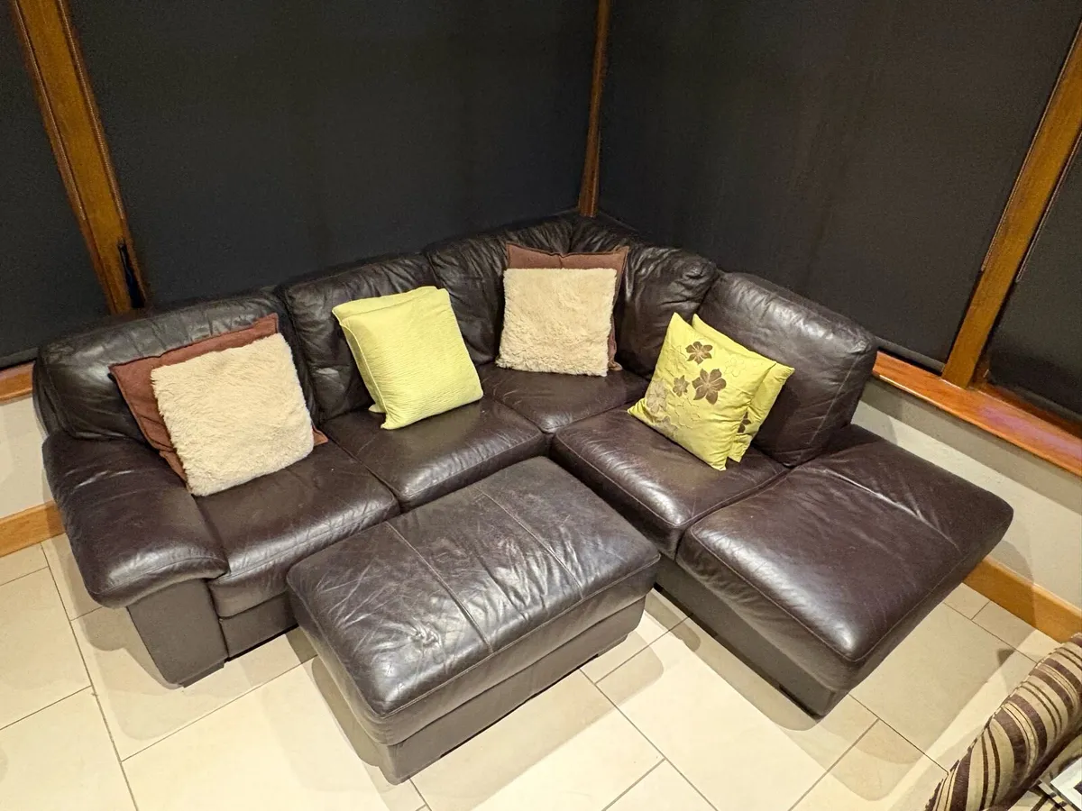 Couch and Footrest - Image 4