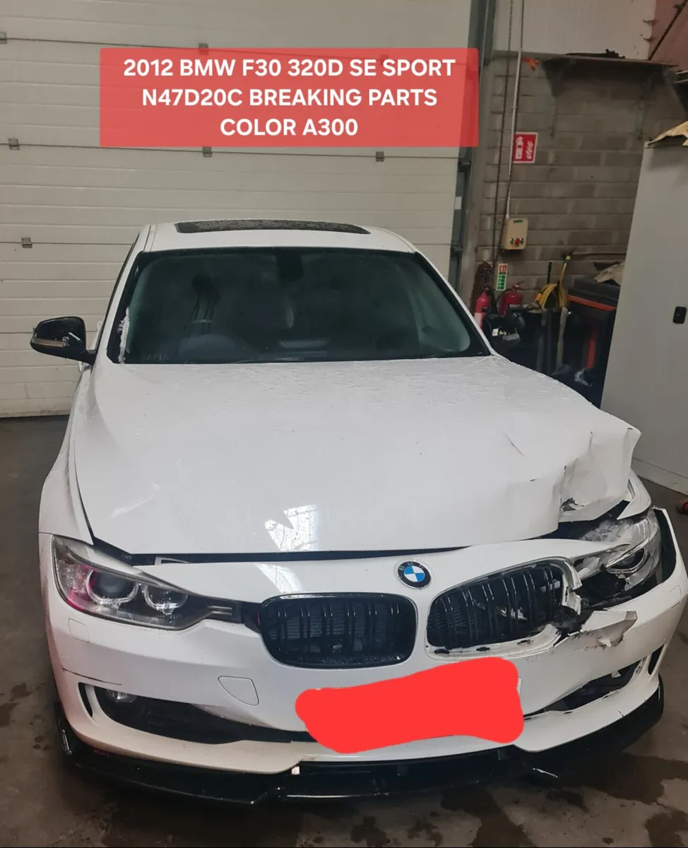 2012 BMW F30 320D SE SPORT BREAKING PARTS N47D20C - Image 1