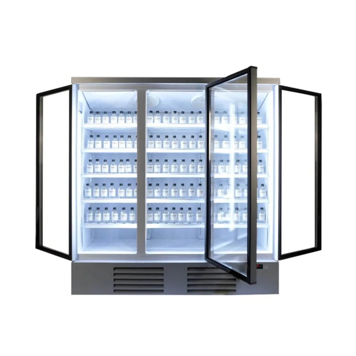 New 3 Glass Door Fridges - Image 1