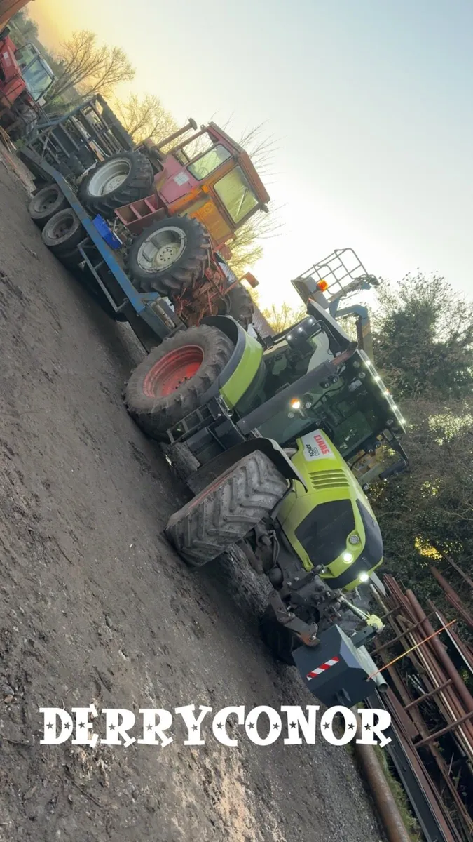 Tractor and driver for hire/ haulage - Image 1