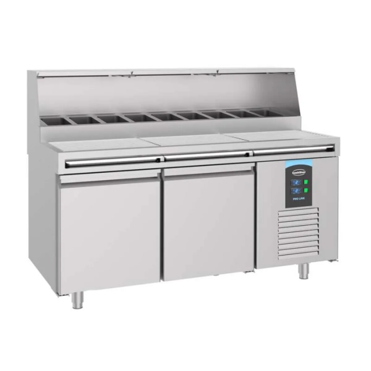 2 Door Pizza Make Line Counter