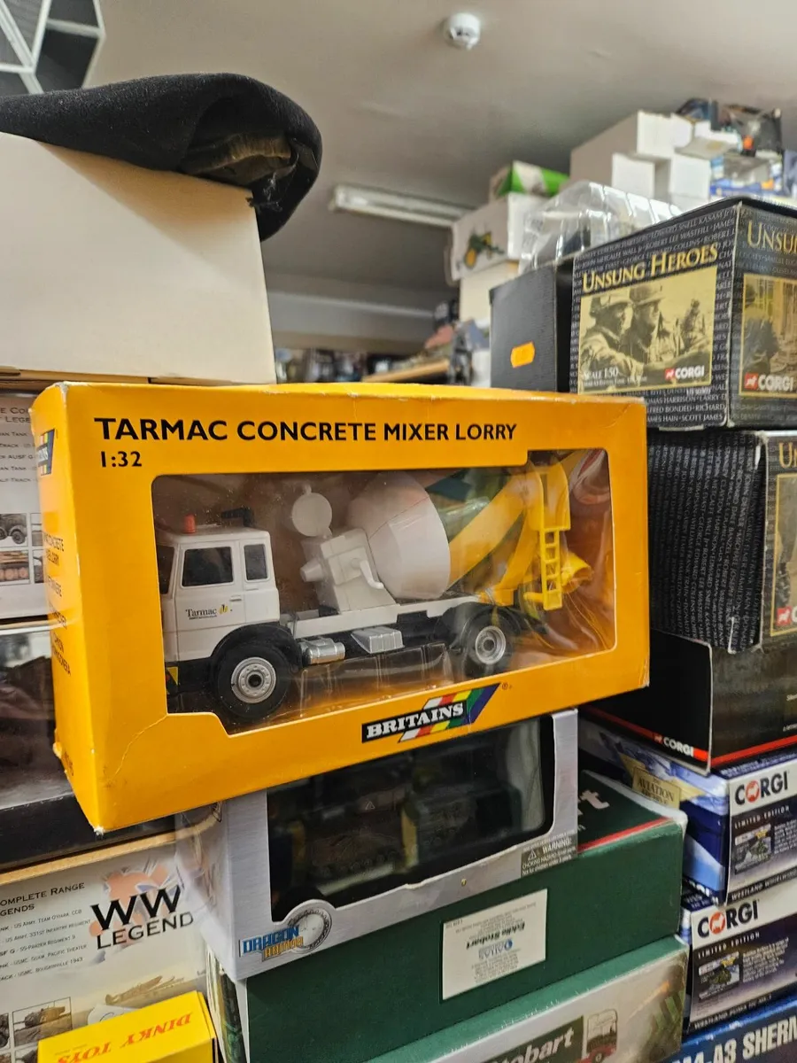 Britain's Iveco Tarmac Cement Truck