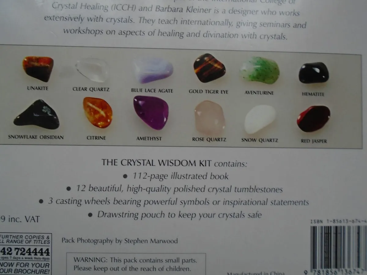 The Crystal Wisdom Kit, Book, Crystals - Image 2
