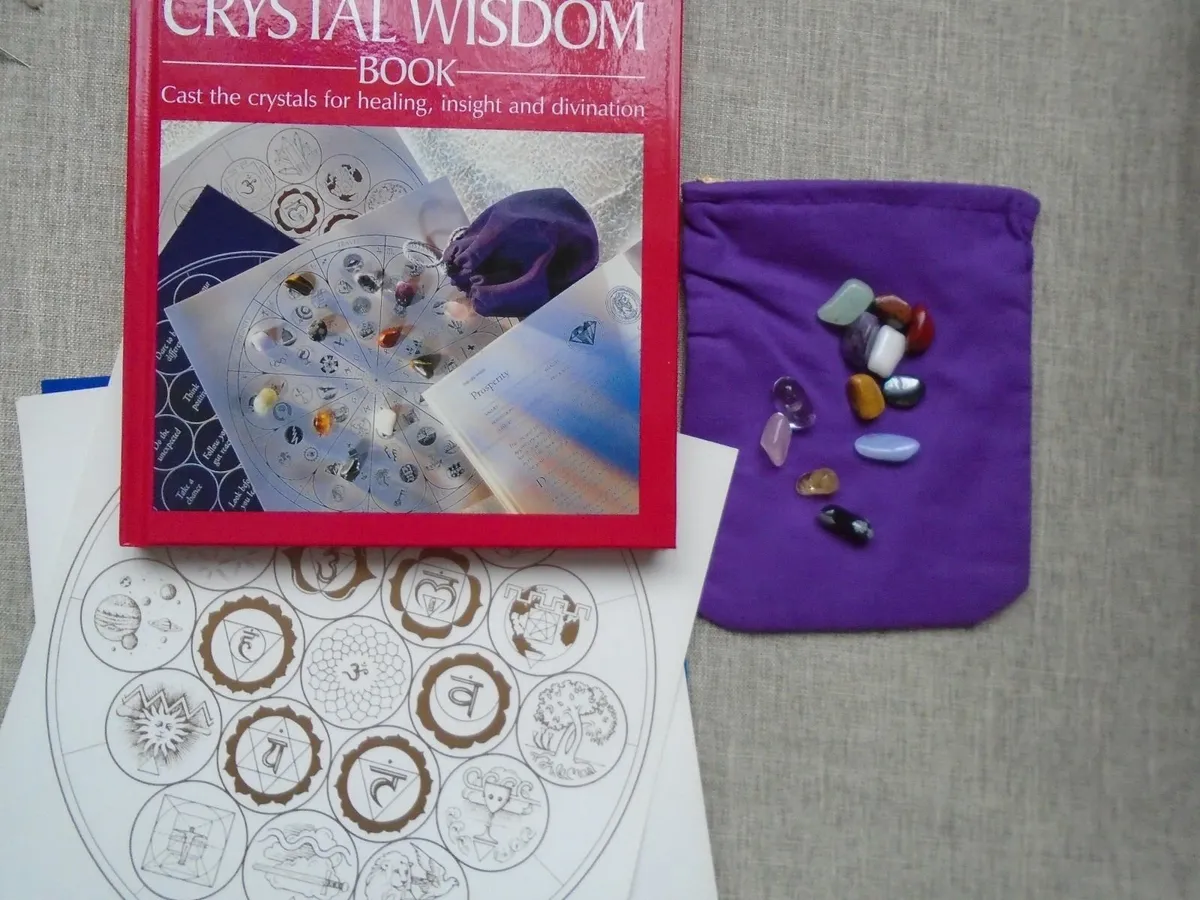 The Crystal Wisdom Kit, Book, Crystals - Image 1