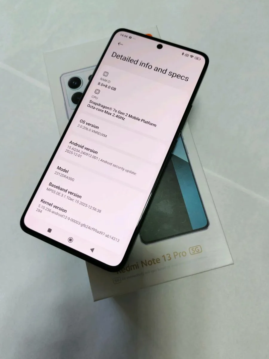 Xiaomi Redmi Note 13 pro 5g 8GB 256gb - Image 3