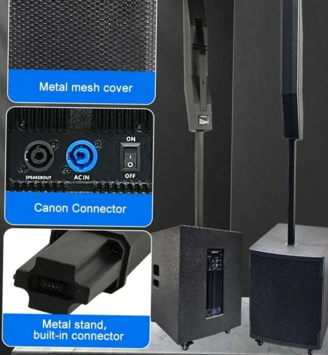 Column array speaker set - Image 1