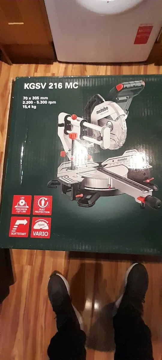 Metabo kgsv 216mc new in box - Image 3