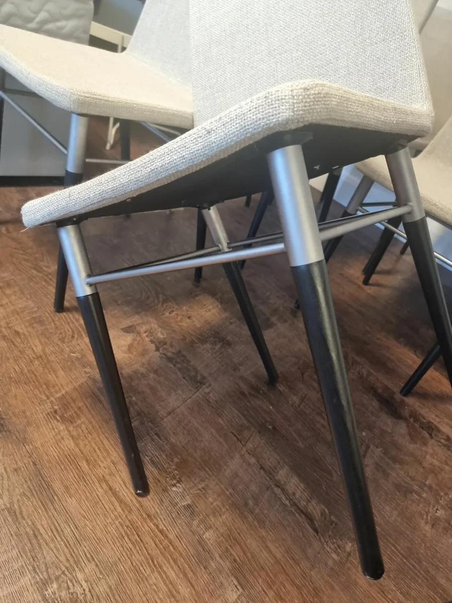 8 Dining chairs - Image 2