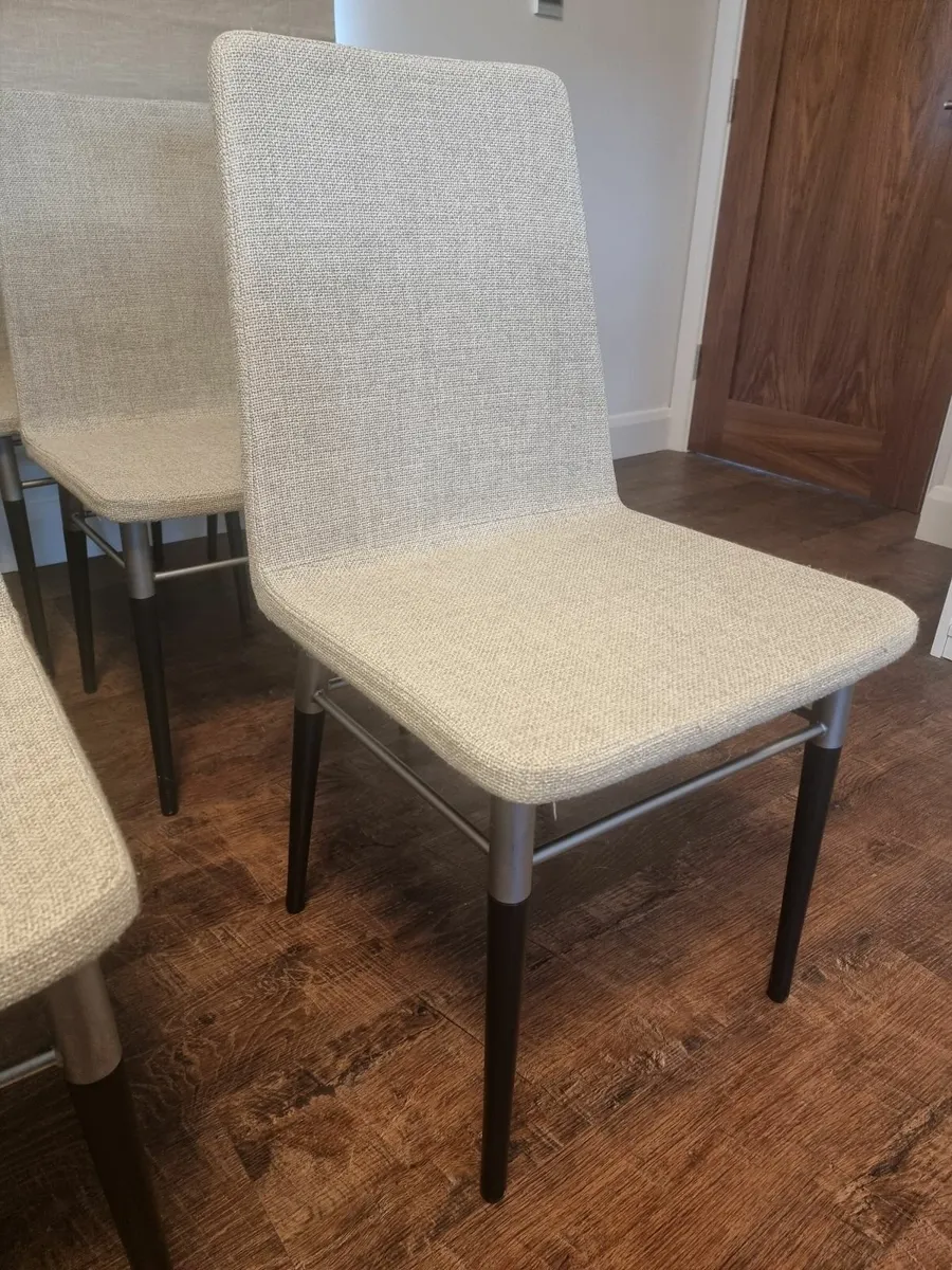 8 Dining chairs - Image 4