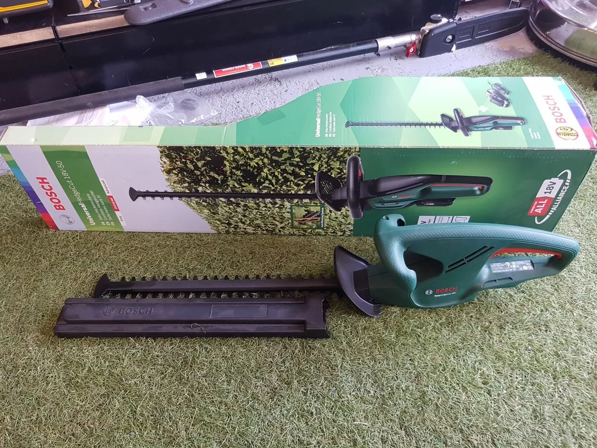 BOSCH BATTERY HEDGETRIMMER - FOR SALE - Image 1