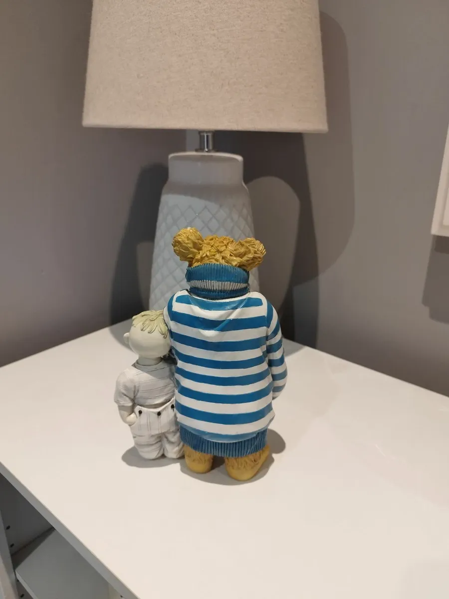 Charming Vintage-Style Bear & Child Figurine - Image 4