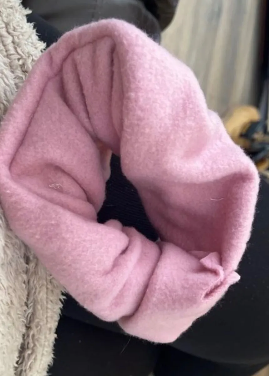 Big Handmade hair scrunchie - Image 1