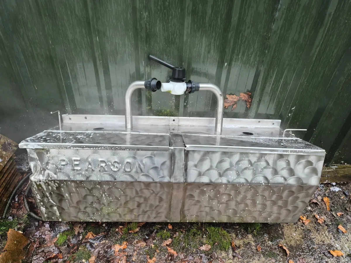 Pearson wash trough